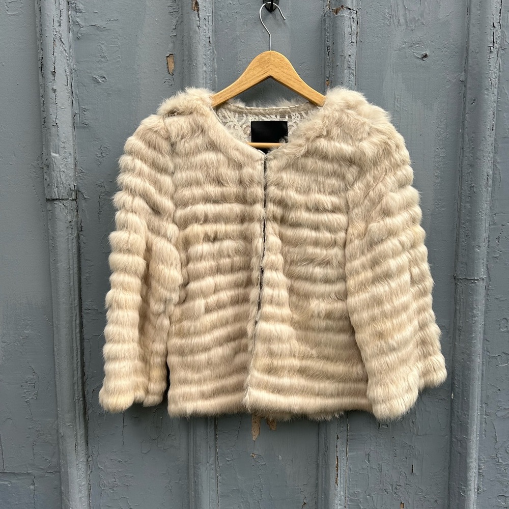 Beulah Rabbit Hair Jacket, M - Picture 2 of 11